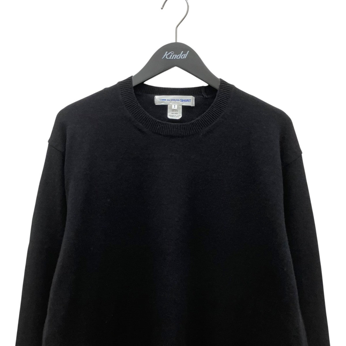 COMME des GARCONS SHIRT クルーネックニットFN-N009 古着・中古-3枚目のアイテム画像