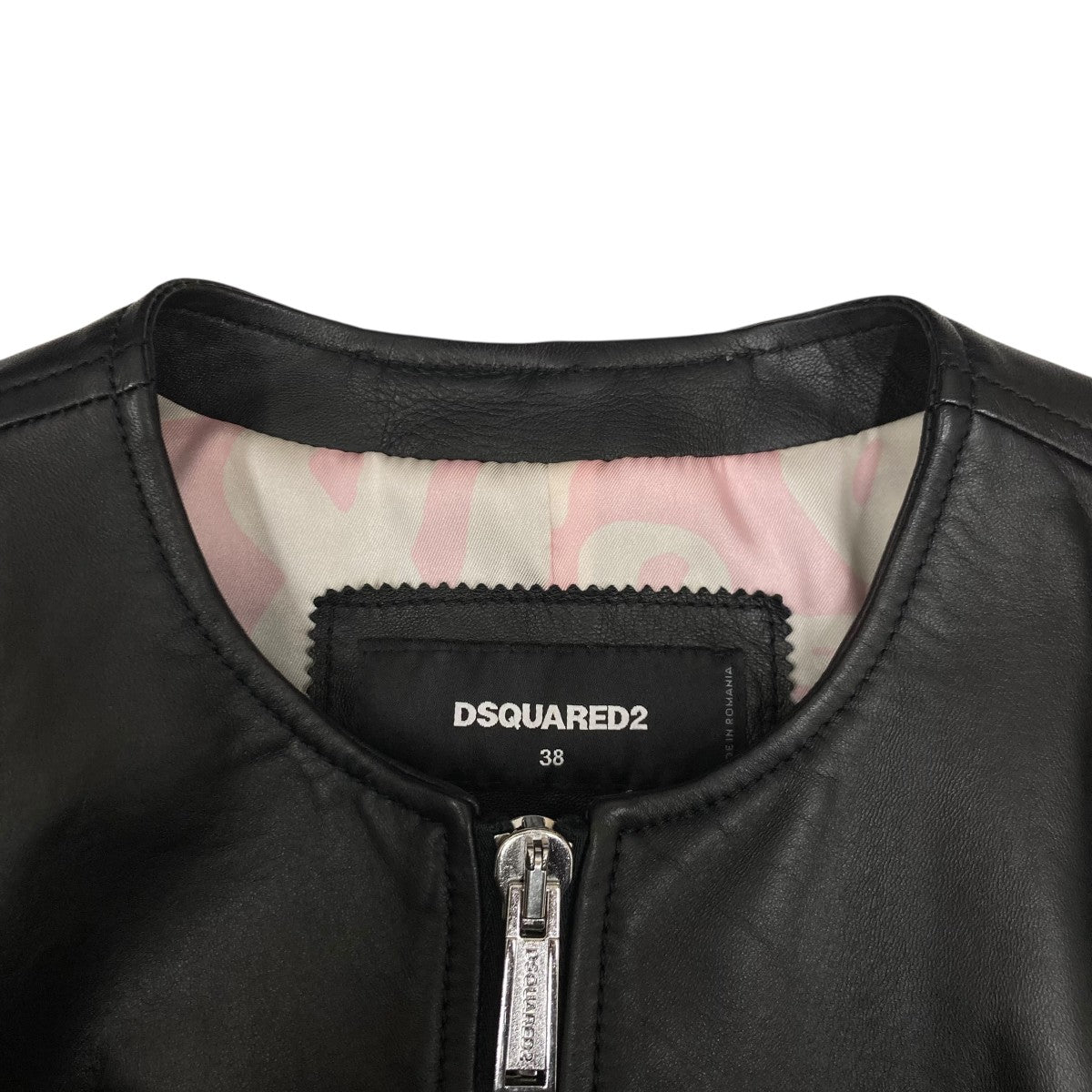 DSQUARED2 レザージャケットS75AM1039 古着・中古-5枚目のアイテム画像