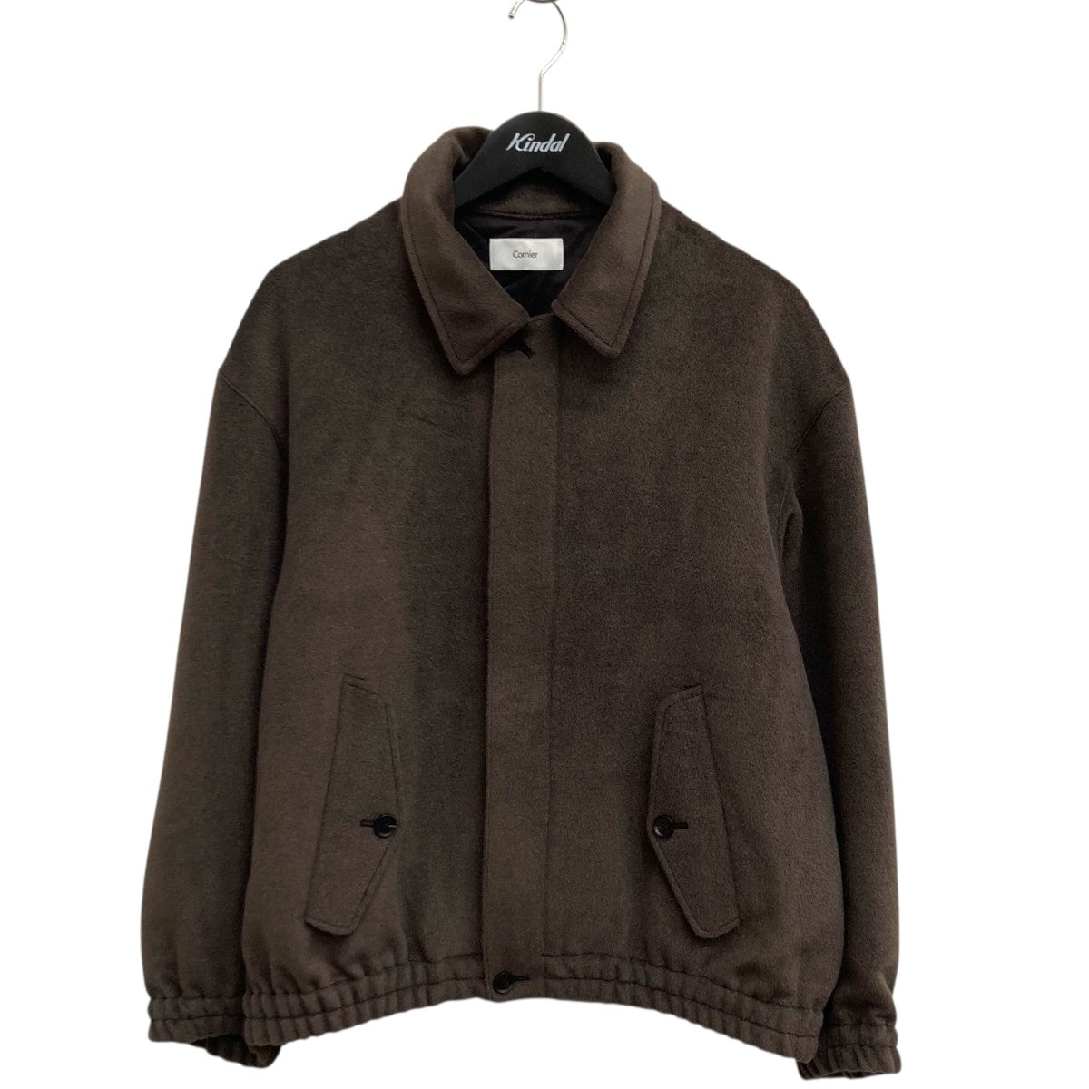 Cornier SURI ALPACA WOOL SILK BEAVER BLOUSONジャケット