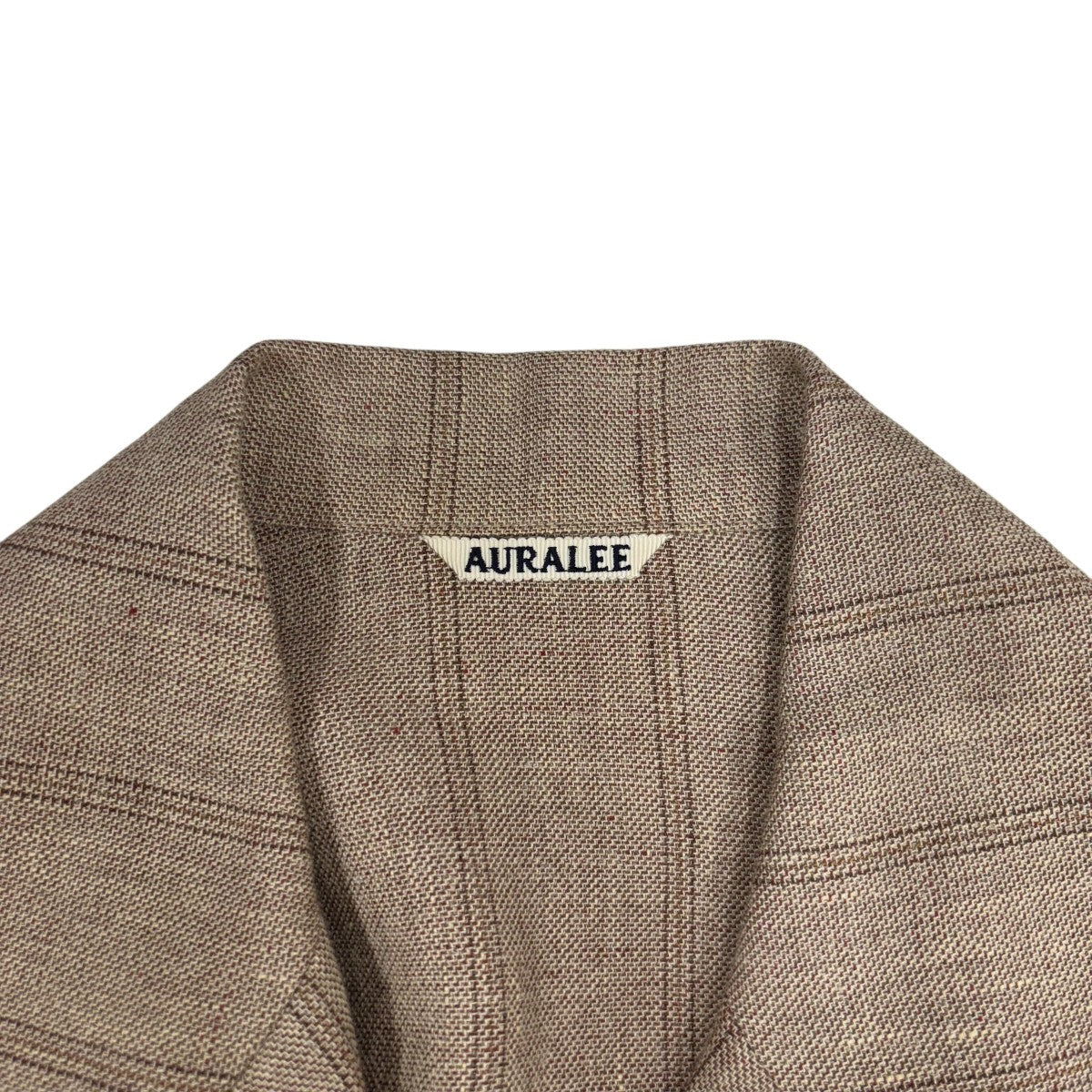 AURALEE(オーラリー) 19SSLINEN WOOL SILK SHARK SKIN SHIRTS JACKET