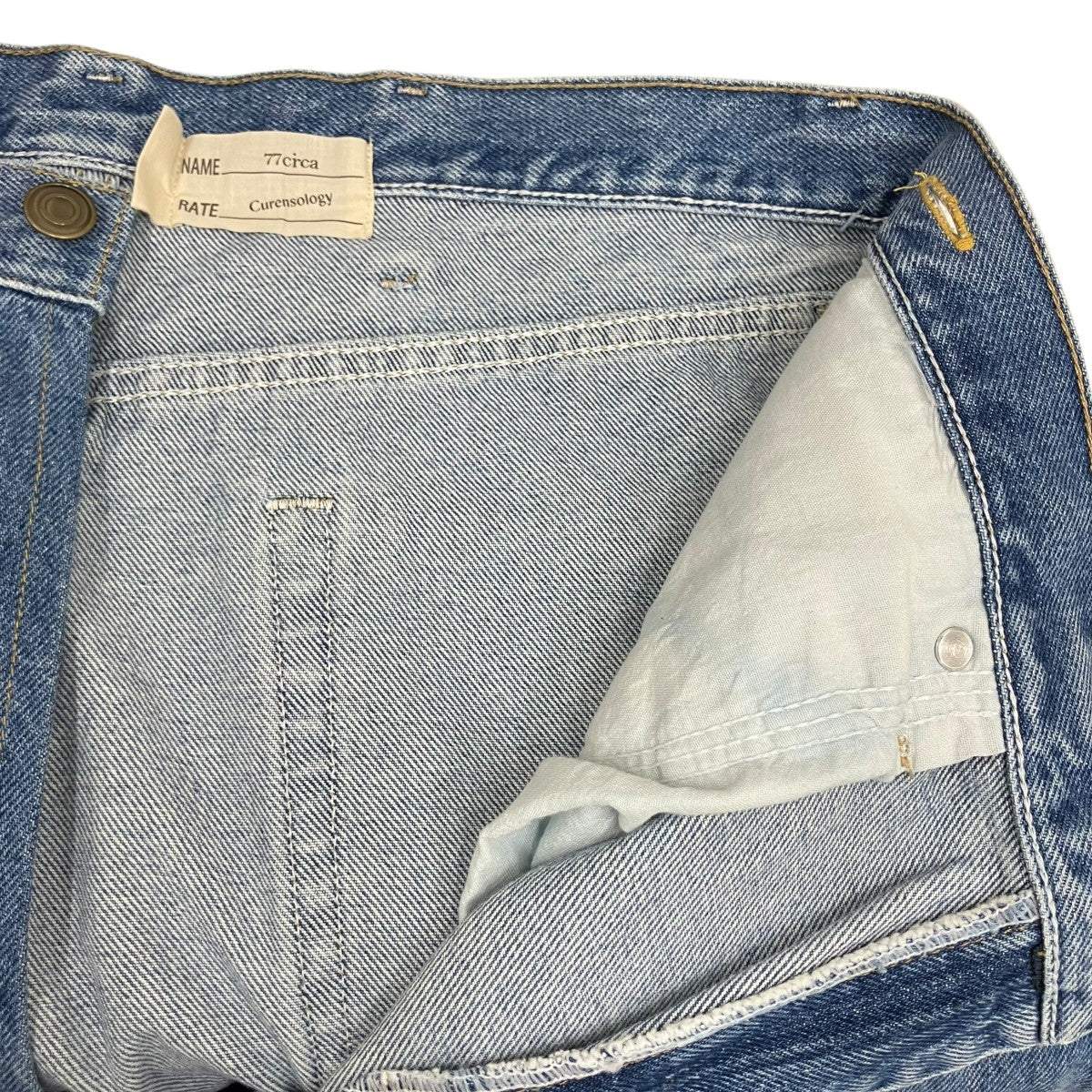 77circa デニムパンツ 古着・中古-5枚目のアイテム画像