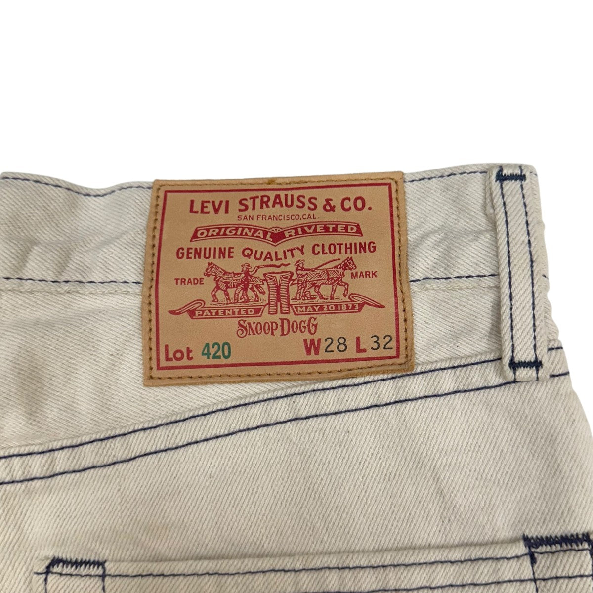 LEVI’S x Snoop Dogg 420 Jeansデニムパンツ4545010246 古着・中古-4枚目のアイテム画像