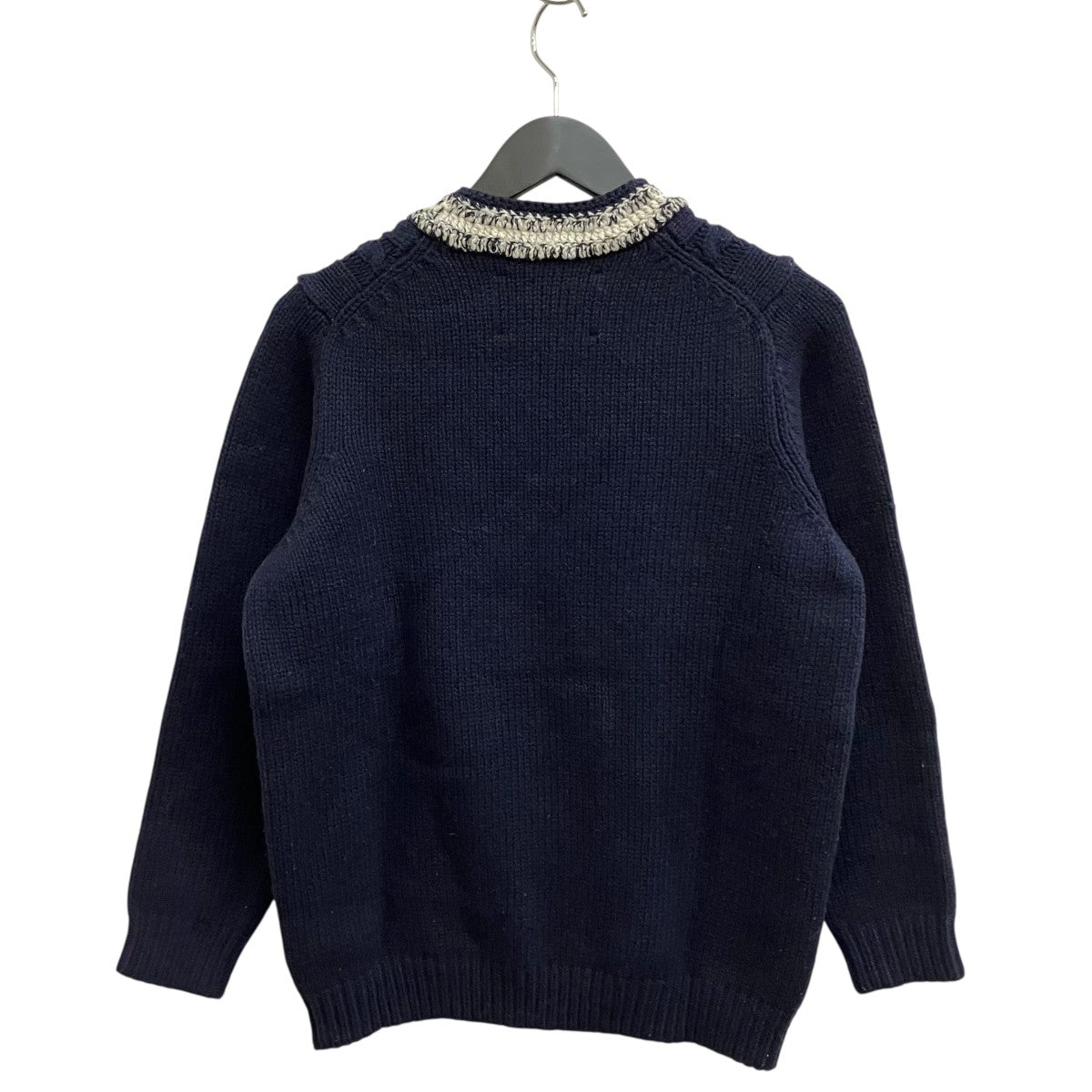 Krochet Vネックニット 古着・中古-2枚目のアイテム画像