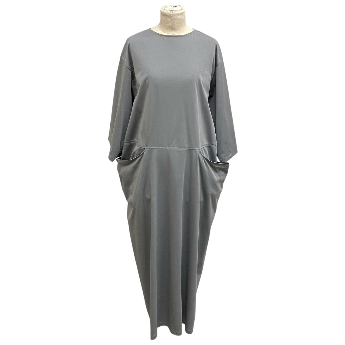 08sircus High gauge jersey drape pocket dressワンピースS21SL-DR12 古着・中古-1枚目のアイテム画像