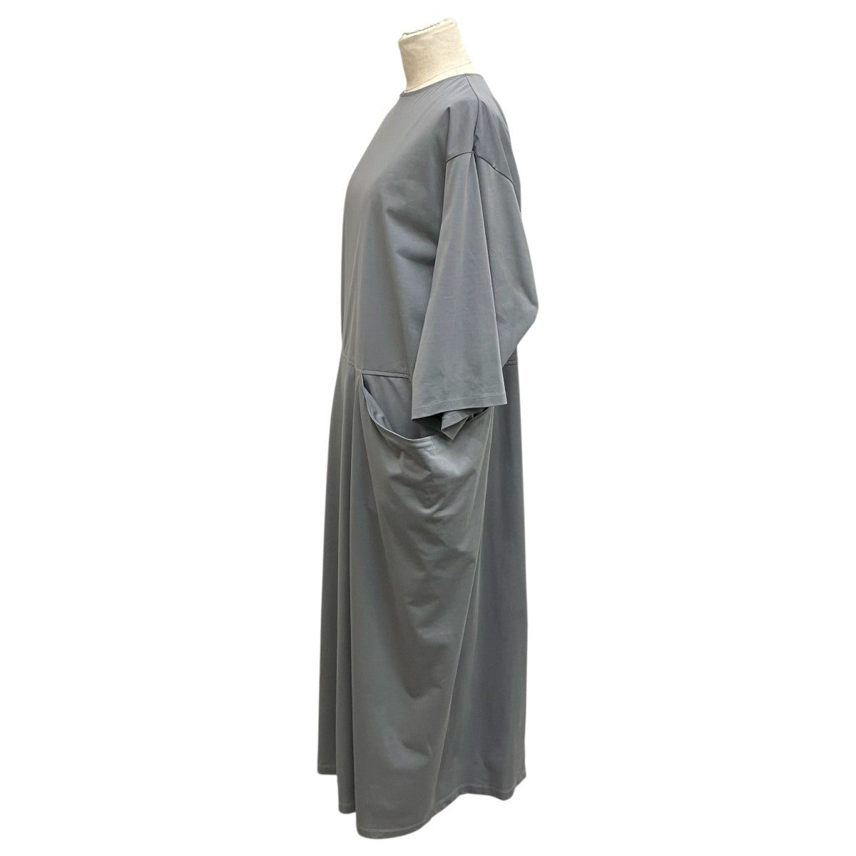 08sircus High gauge jersey drape pocket dressワンピースS21SL-DR12 古着・中古-3枚目のアイテム画像