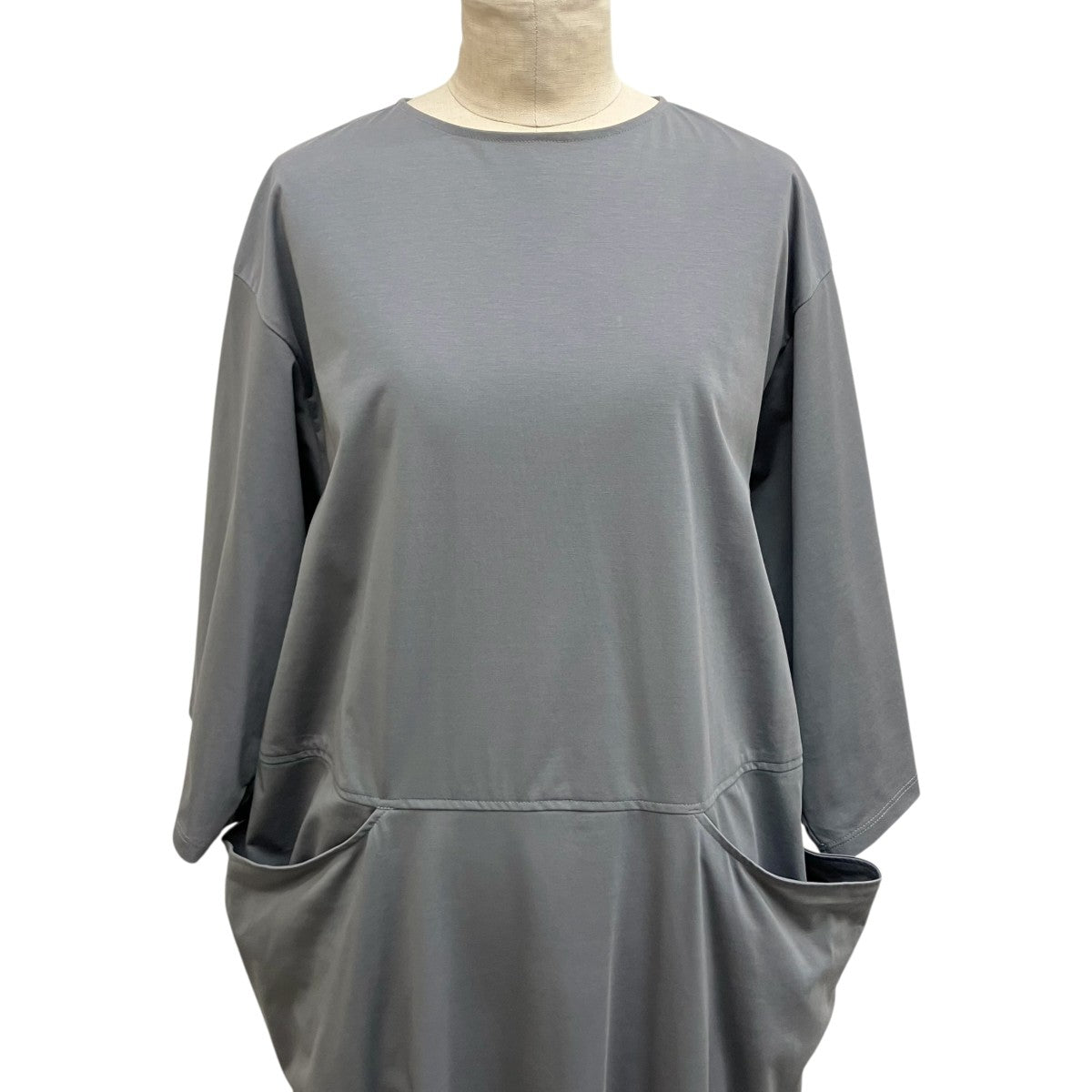 08sircus High gauge jersey drape pocket dressワンピースS21SL-DR12 古着・中古-4枚目のアイテム画像