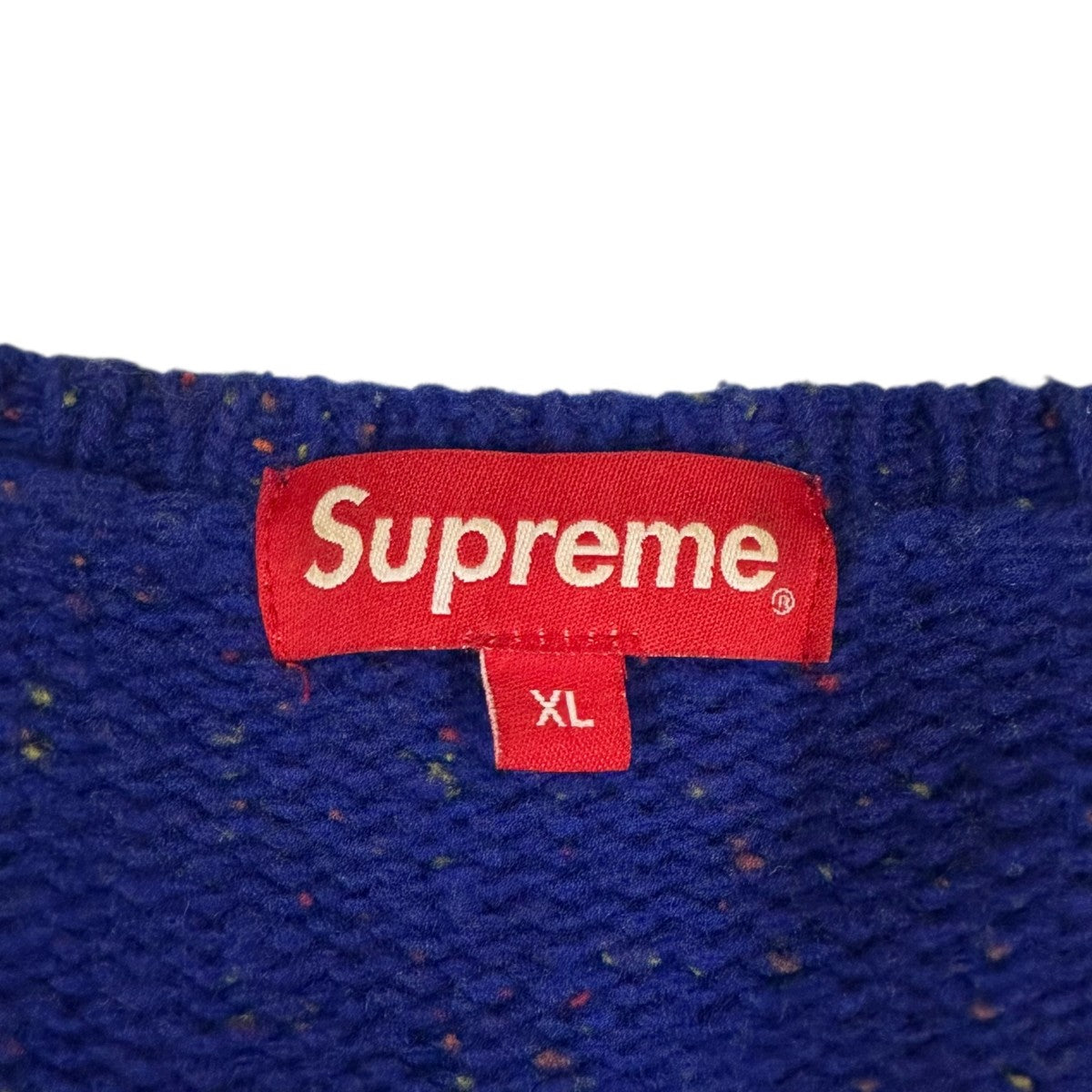 22AWSmall Box Speckle Sweaterニット