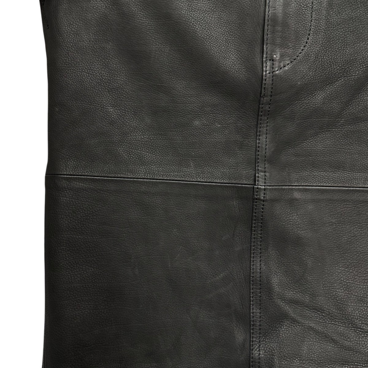 MADISON BLUE LEATHER BIB ALL LONG TIGHT SKIRTサロペットスカートMB194-4011 古着・中古-5枚目のアイテム画像