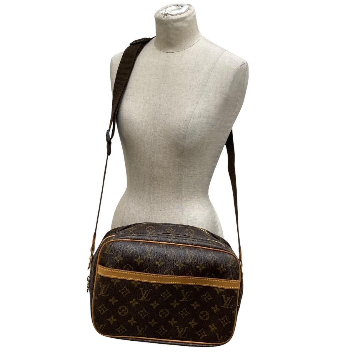 LOUIS VUITTON(ルイヴィトン) モノグラム リポーターPMショルダー