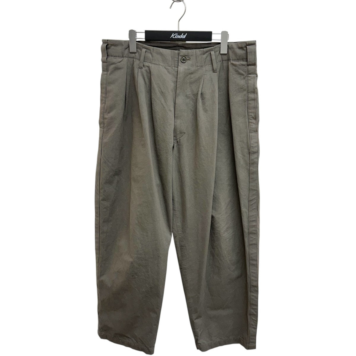 Y’s 25SSCOTTON POPLIN PANTS WITH SIDE TAPE DETAILパンツMP-P06-012 古着・中古-1枚目のアイテム画像