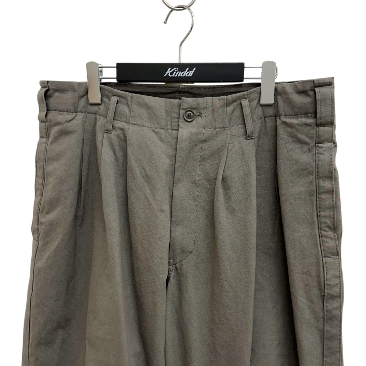 Y’s 25SSCOTTON POPLIN PANTS WITH SIDE TAPE DETAILパンツMP-P06-012 古着・中古-3枚目のアイテム画像