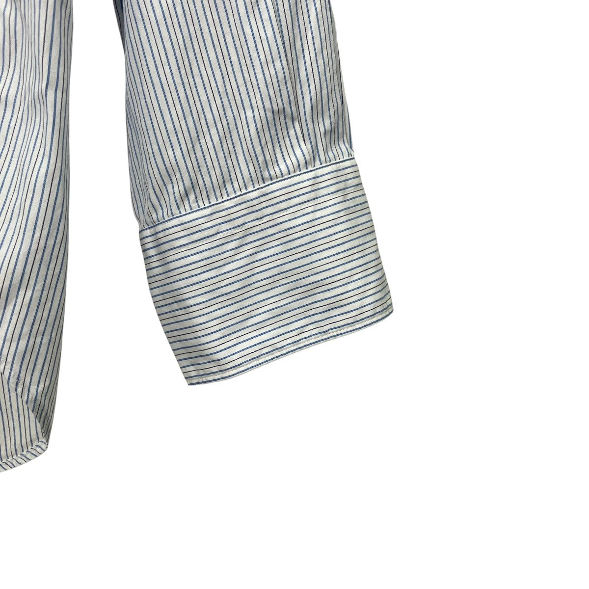 COMME des GARCONS HOMME 23SSストライプ長袖切替シャツHM-B007 古着・中古-4枚目のアイテム画像
