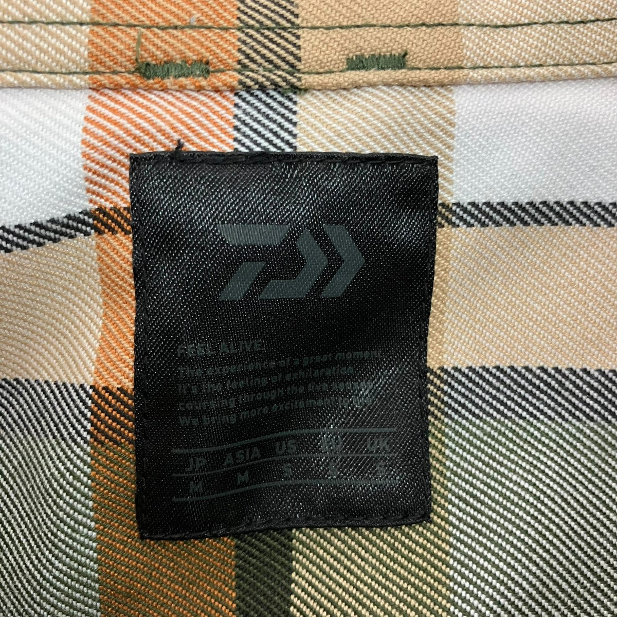 DAIWA PIER39 TECH BUTTON DOWN SHIRTSチェックボタンダウンシャツBE-88022 古着・中古-5枚目のアイテム画像