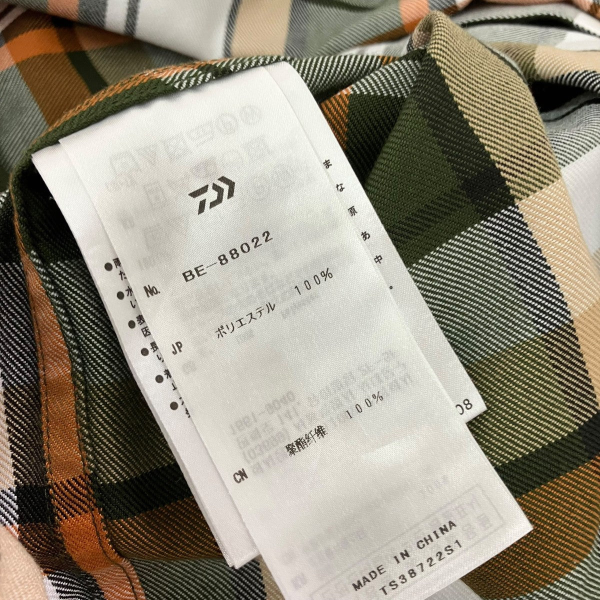 DAIWA PIER39 TECH BUTTON DOWN SHIRTSチェックボタンダウンシャツBE-88022 古着・中古-6枚目のアイテム画像