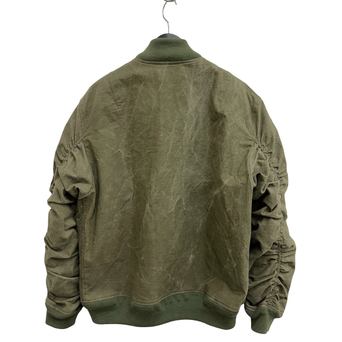 READYMADE JESSE JACKET WHIS PINSヴィンテージコットン再構築ミリタリーボンバーブルゾン 古着・中古-2枚目のアイテム画像