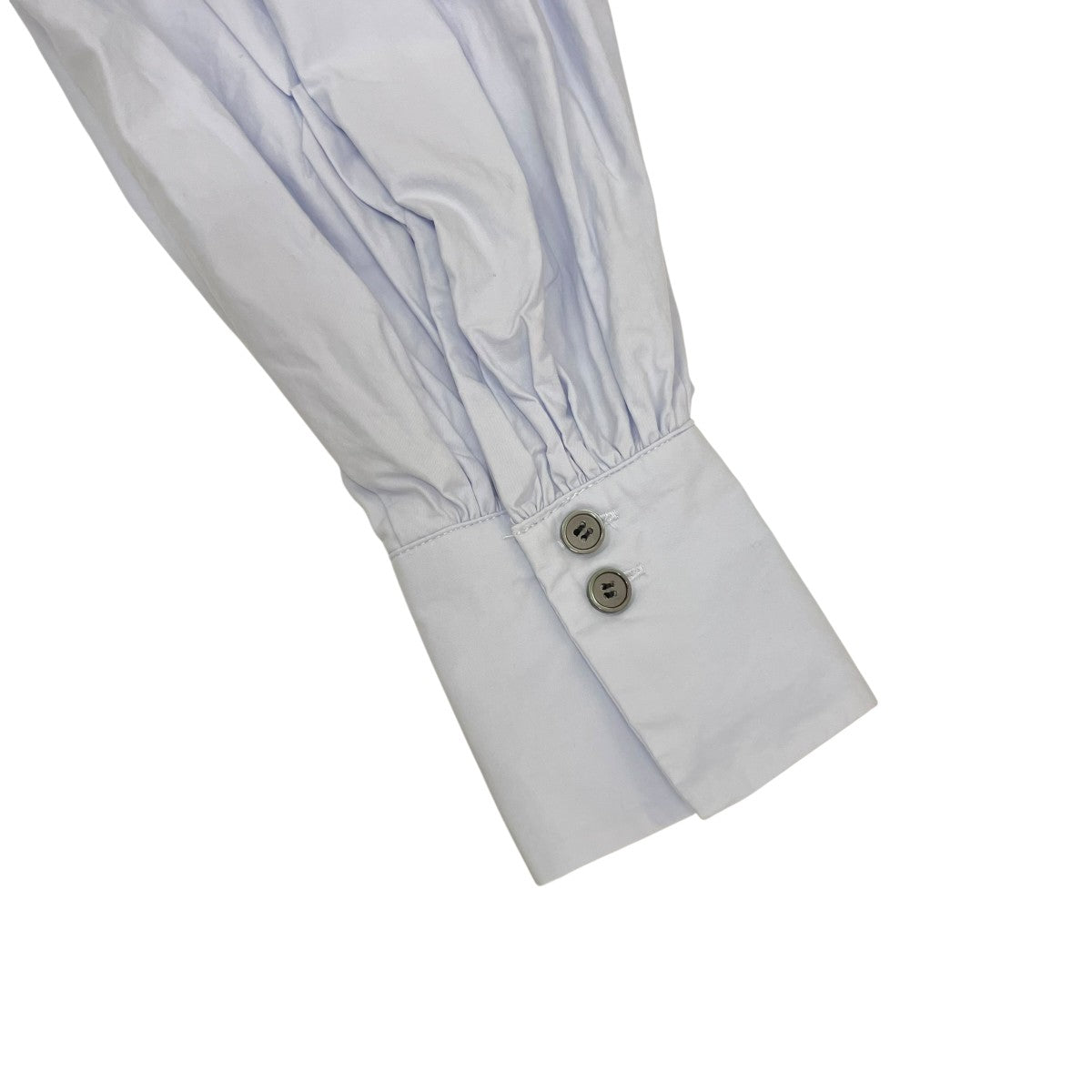 CLANE(クラネ) BIG COLLAR DRAWSTRING BLOUSE長袖ブラウス18122-4012