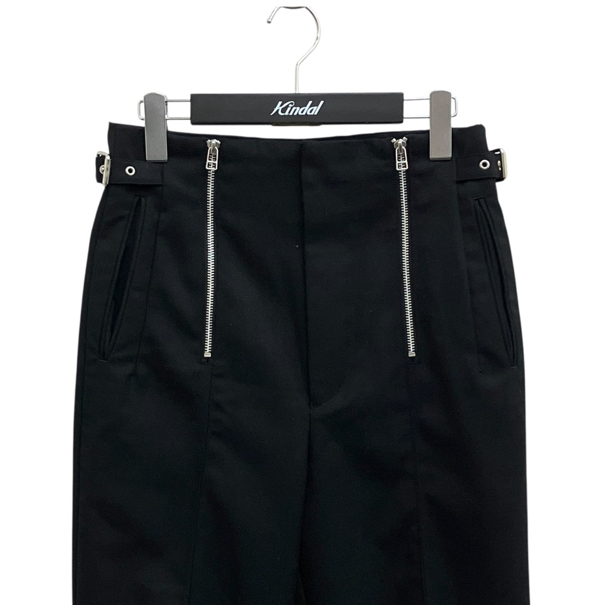 Wool Gabardine Zip Trousersパンツ2A006-0123-12
