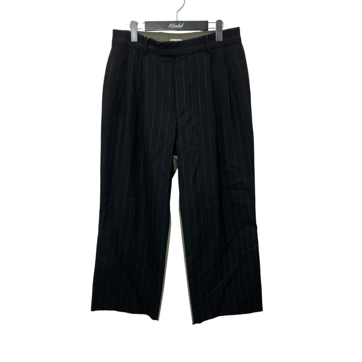 INSCRIRE 24AWHybrid Baker Pantストライプベイカーパンツ124AW-PT160 古着・中古-1枚目のアイテム画像