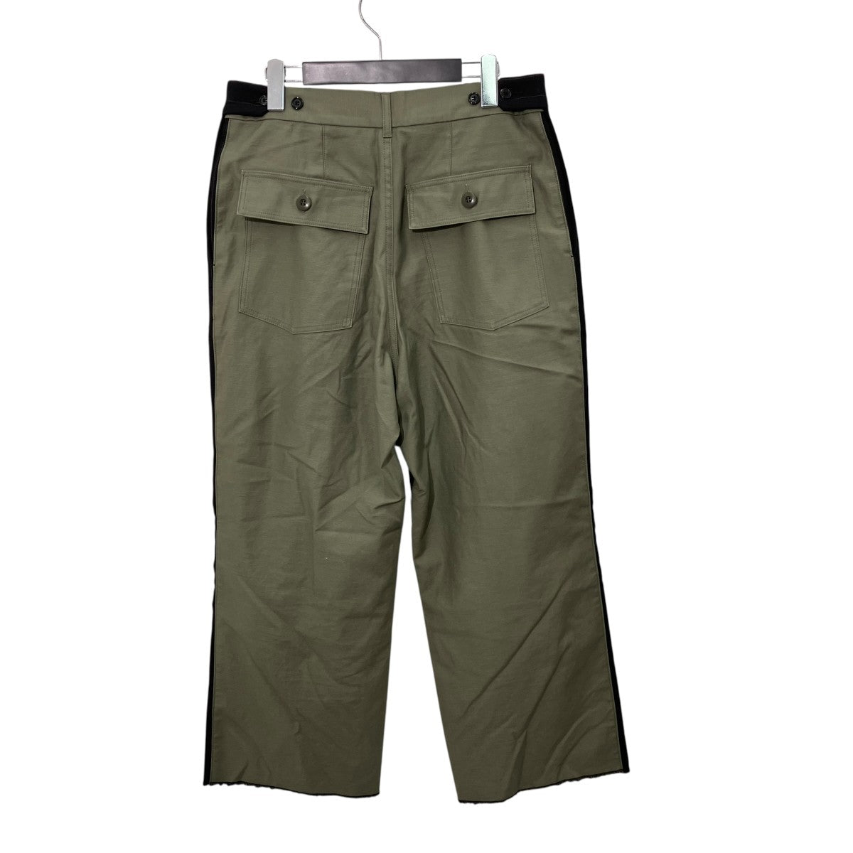 INSCRIRE 24AWHybrid Baker Pantストライプベイカーパンツ124AW-PT160 古着・中古-2枚目のアイテム画像