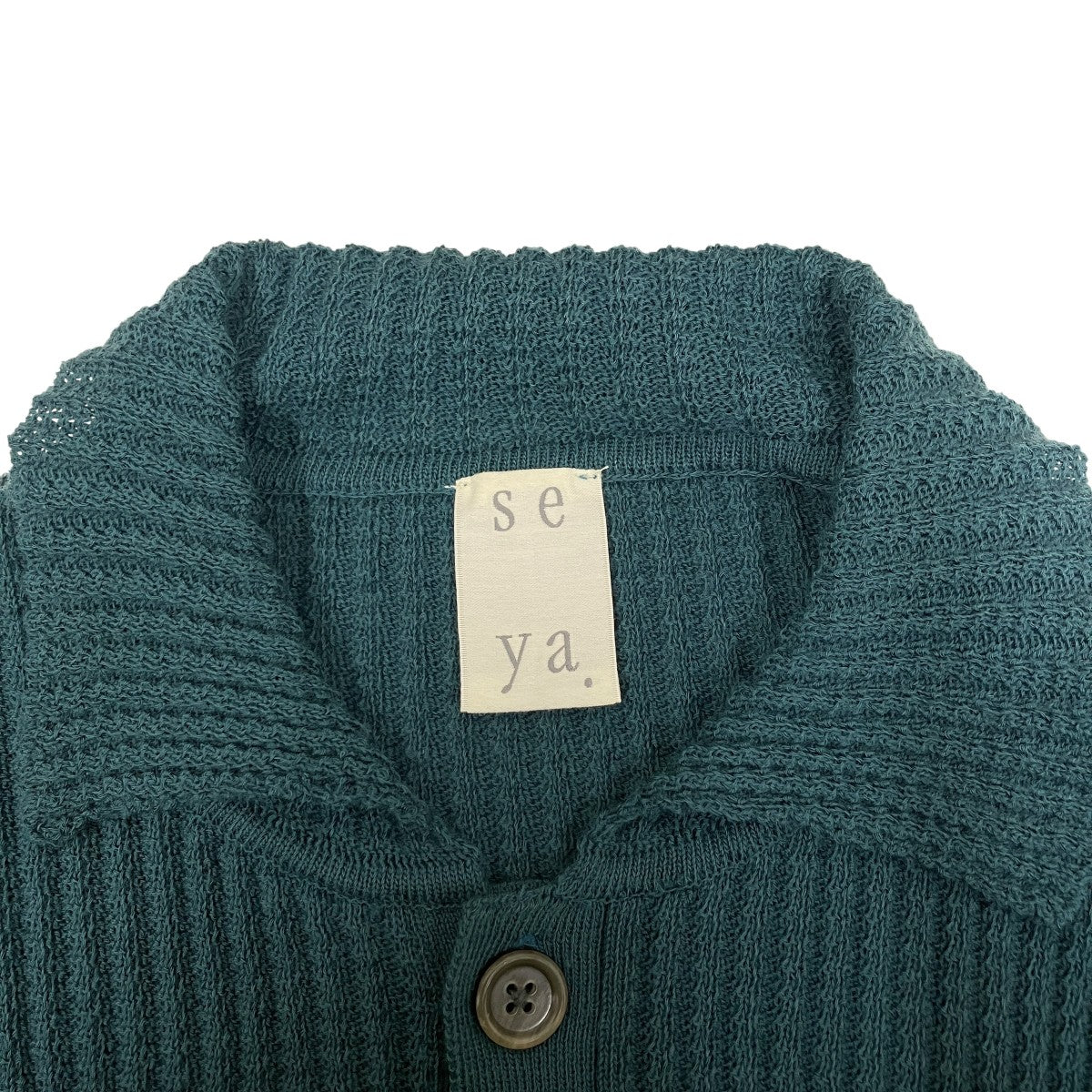 seya． ニットポロシャツ 古着・中古-5枚目のアイテム画像