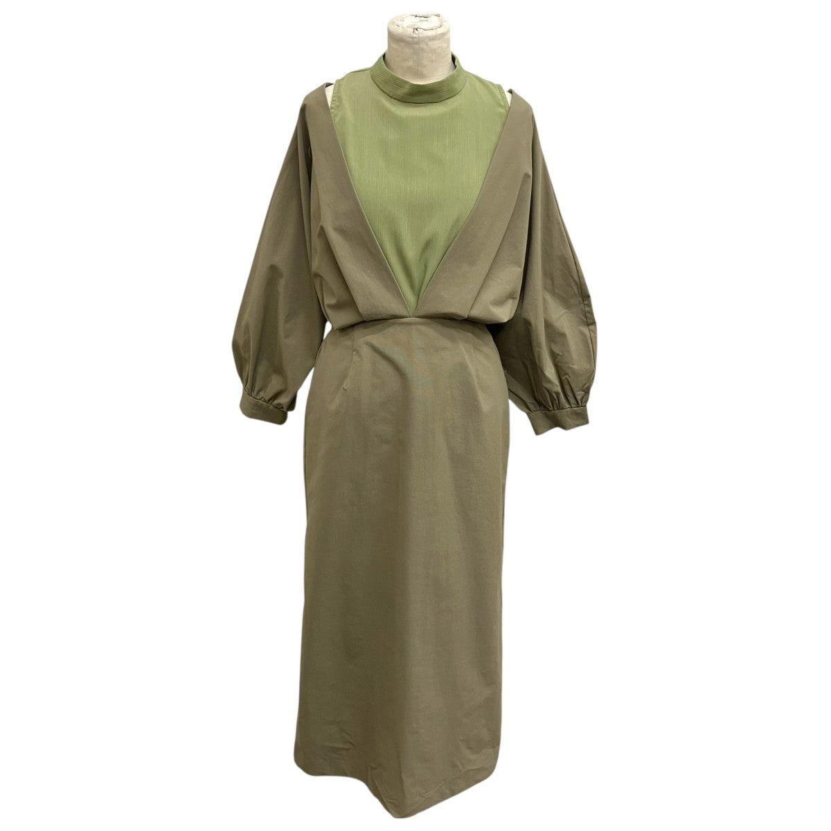 AMERI MEDI OFF SHOULDER PUFF SLEEVE DRESSワンピース02210540641 古着・中古-1枚目のアイテム画像