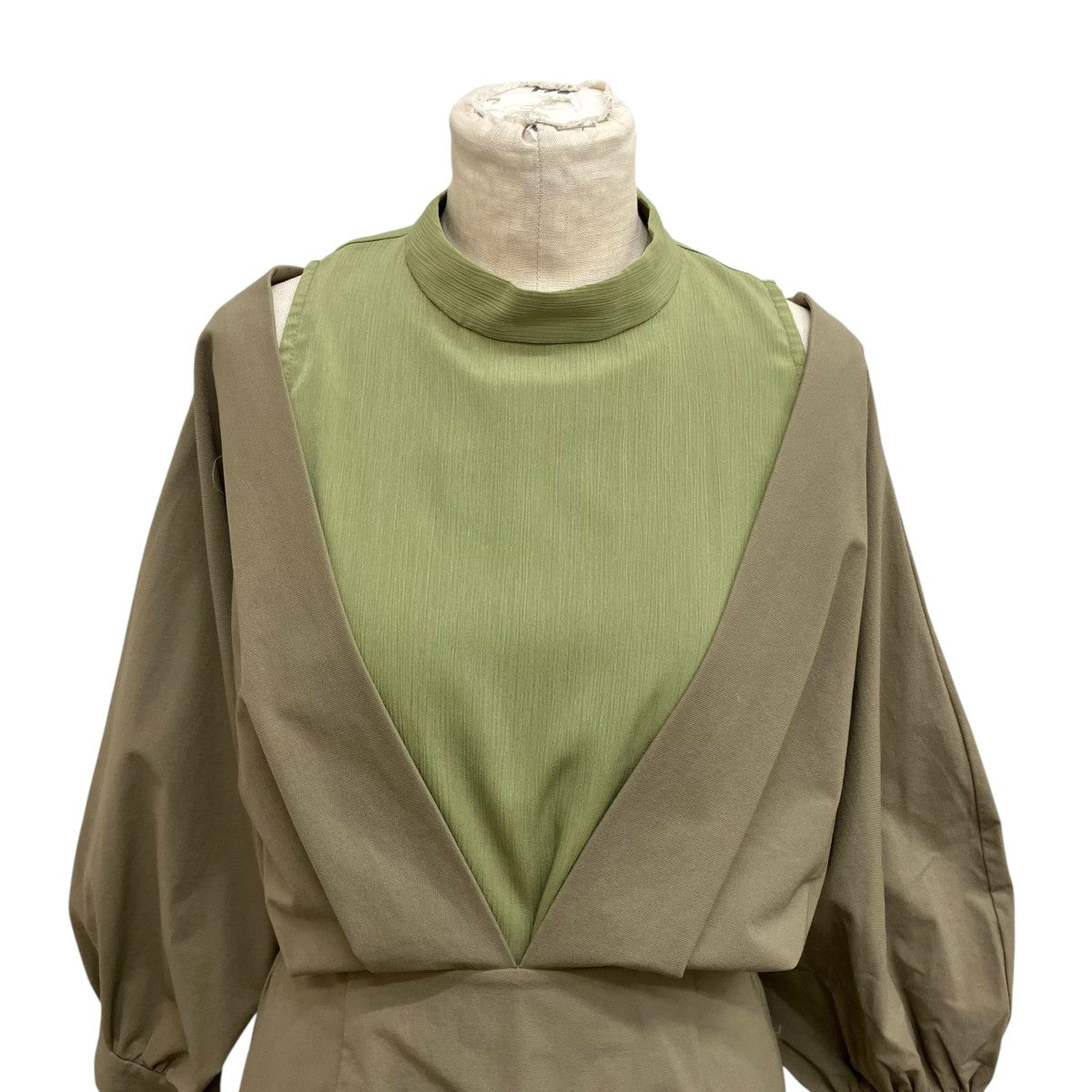 AMERI MEDI OFF SHOULDER PUFF SLEEVE DRESSワンピース02210540641 古着・中古-4枚目のアイテム画像