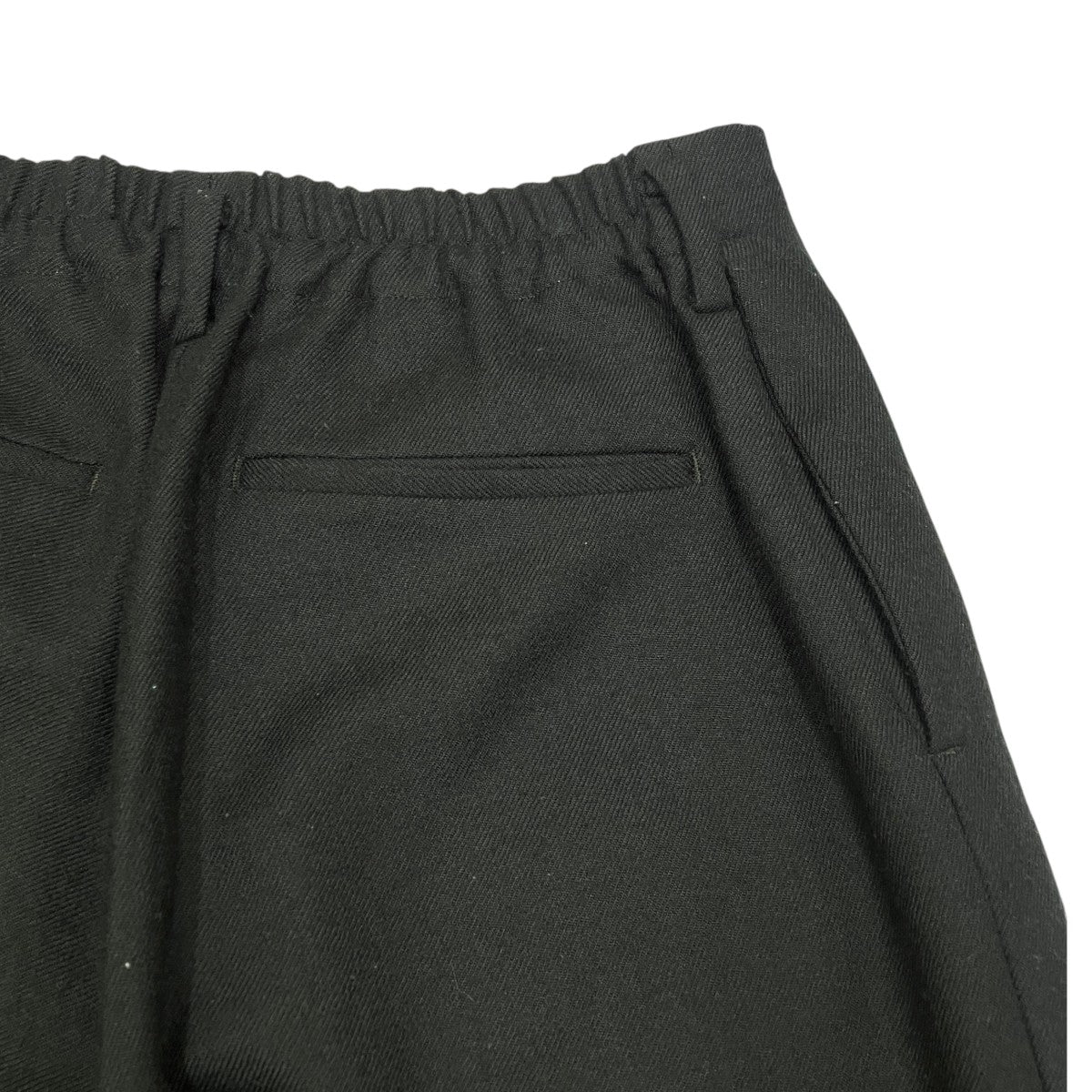 STITCHLESS TROUSERS WOOL SOFT SERGEパンツM21C-06PT01C