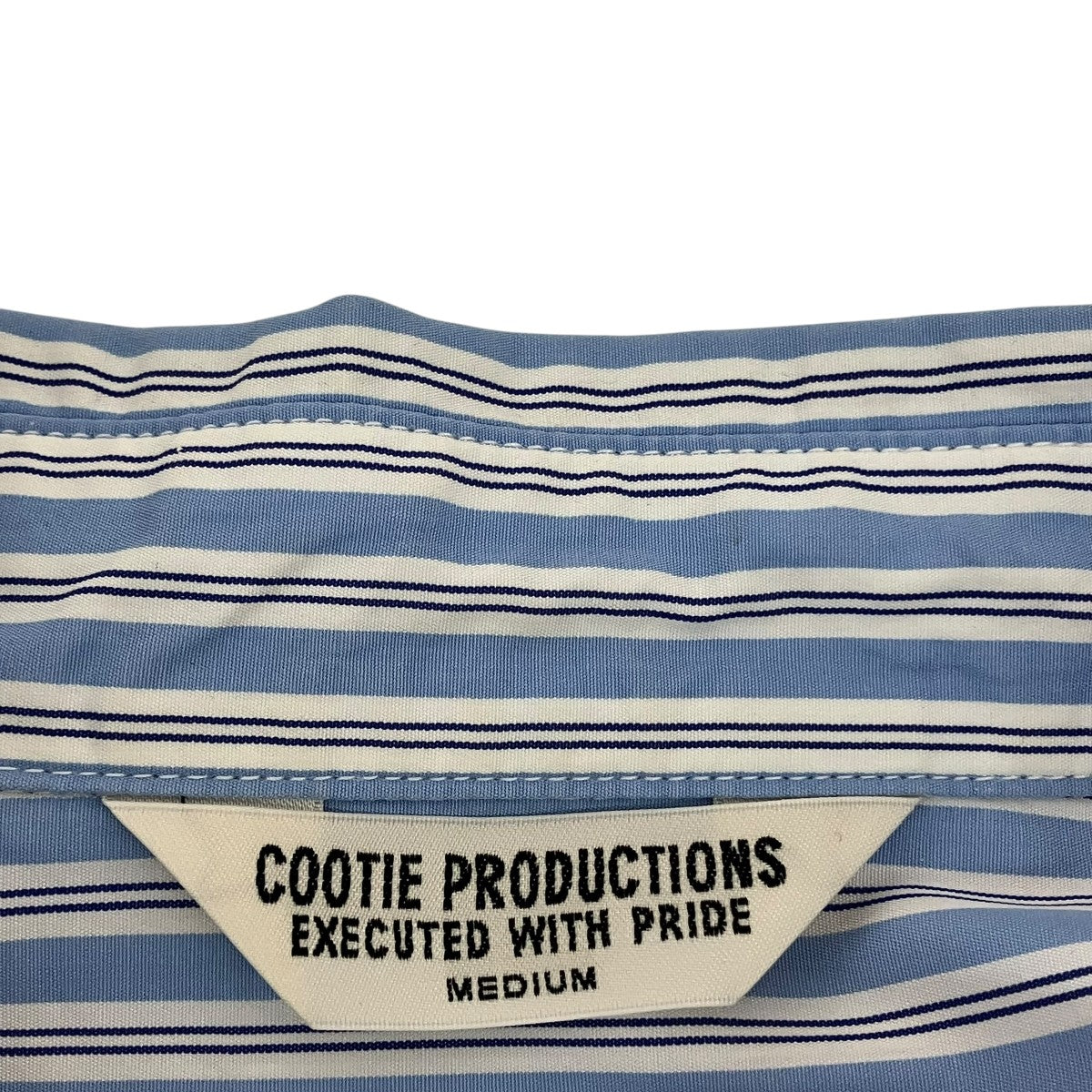 COOTIE PRODUCTIONS ストライプ長袖シャツ 古着・中古-5枚目のアイテム画像
