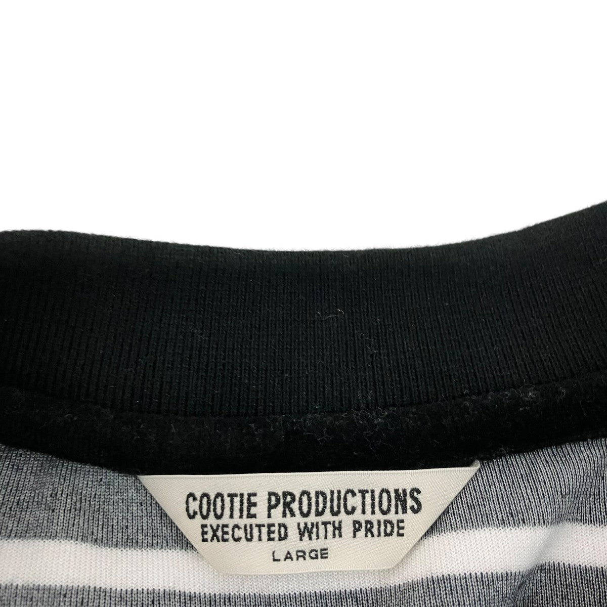COOTIE PRODUCTIONS ボーダープルオーバーカットソー 古着・中古-5枚目のアイテム画像