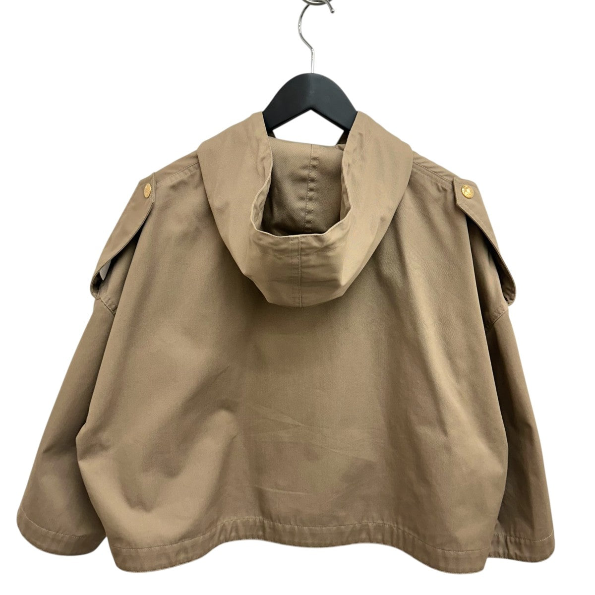CELINE テクニカルコットン クロップド パーカーショートジャケット2W615004N 古着・中古-2枚目のアイテム画像