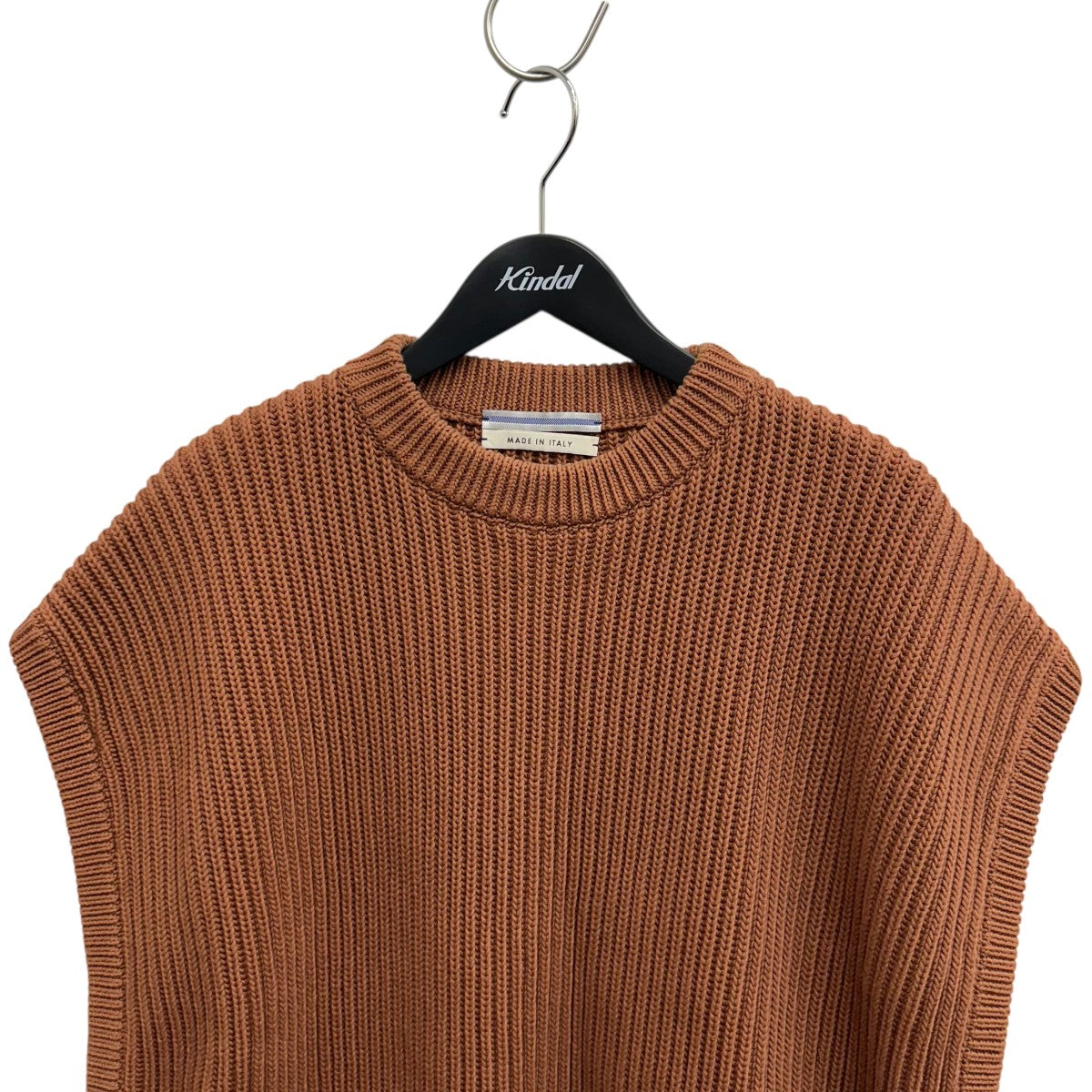 Cristaseya 23SSLARGE GILETニットベスト 古着・中古-3枚目のアイテム画像