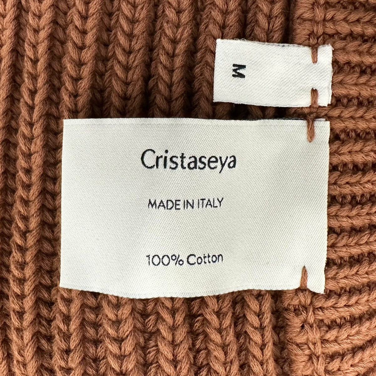 Cristaseya 23SSLARGE GILETニットベスト 古着・中古-5枚目のアイテム画像