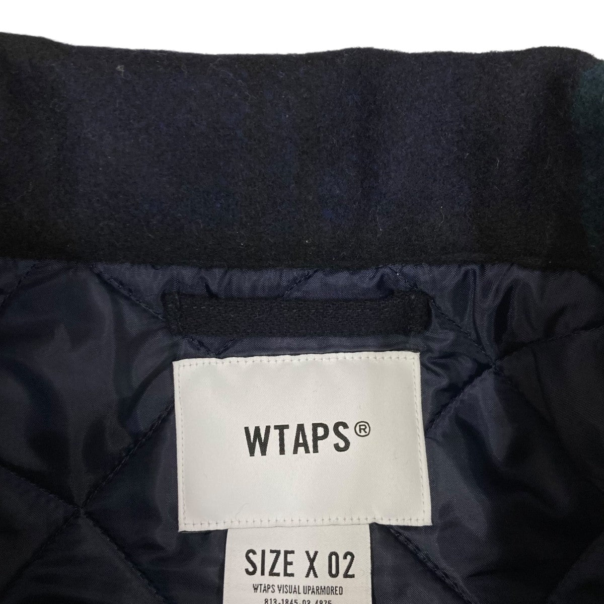 WTAPS 25AWWRECKER JACKET WOPL MELTON TEXTILEジャケット252TQDT-JKM03 古着・中古-5枚目のアイテム画像