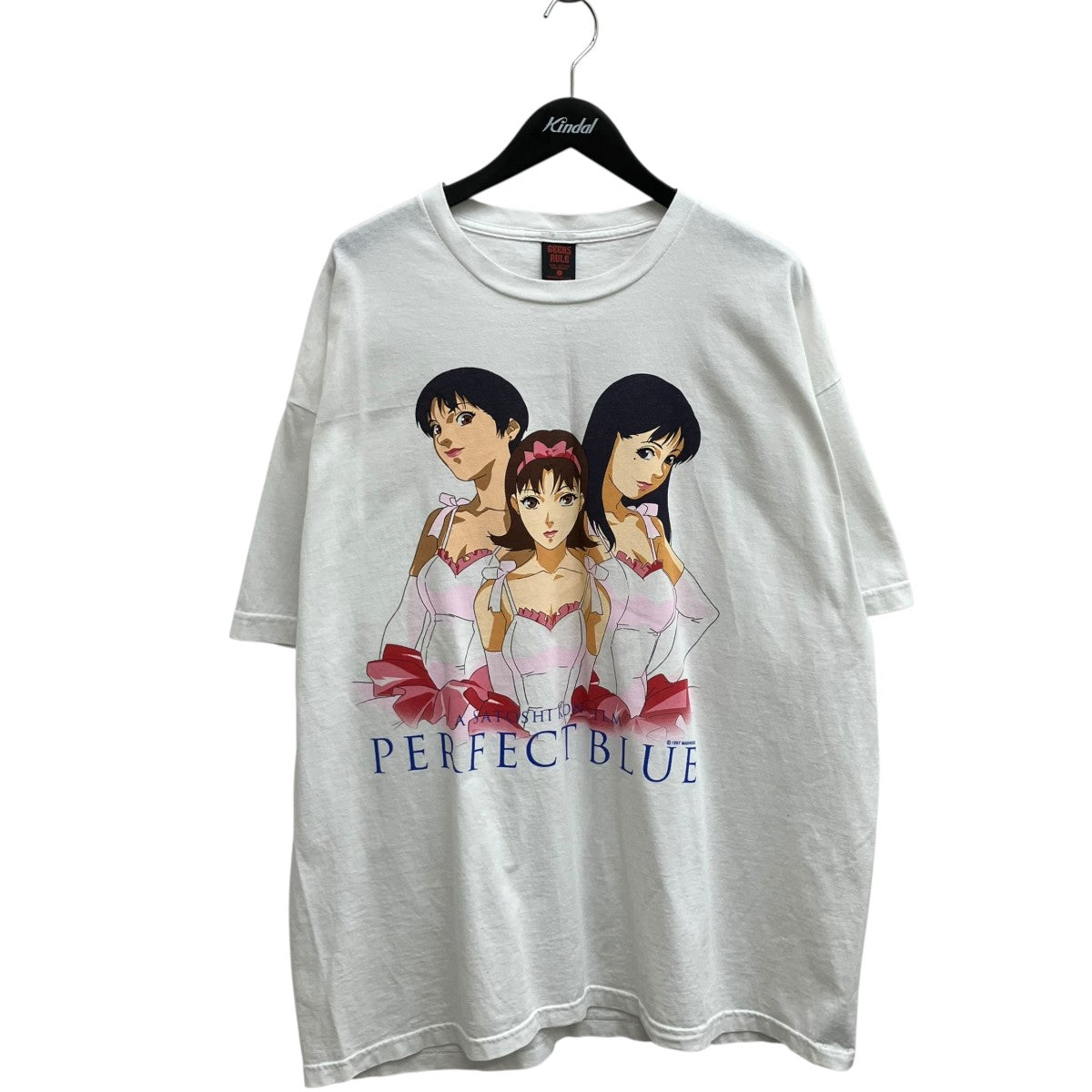 GEEKS RULE PERFECT BLUE 14 SILKSCREEN PRINTING T SHIRTプリントTシャツ 古着・中古-1枚目のアイテム画像
