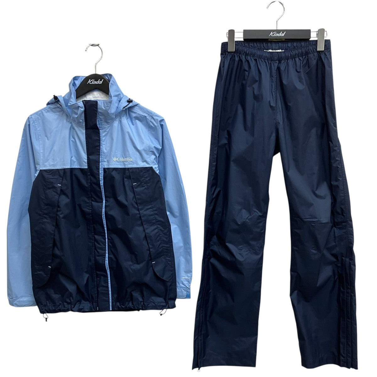 Columbia シンプソンサンクチュアリー IIナイロンジャケット・パンツ120 PL0016 古着・中古-1枚目のアイテム画像