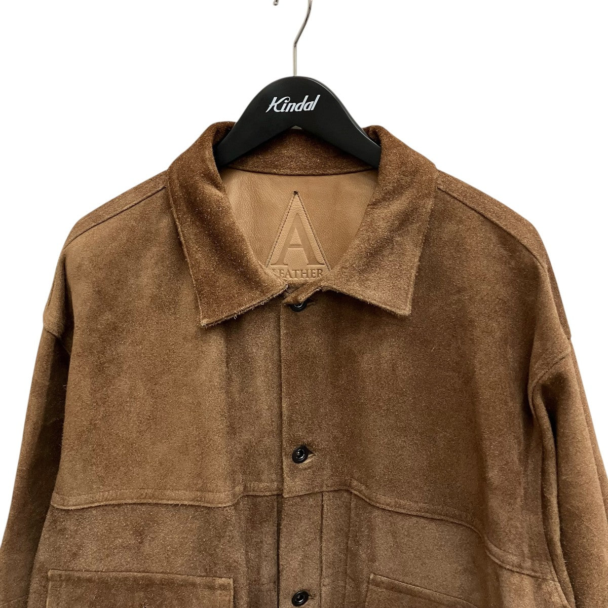 A LEATHER スエードトラッカージャケットAUJ2407 古着・中古-3枚目のアイテム画像