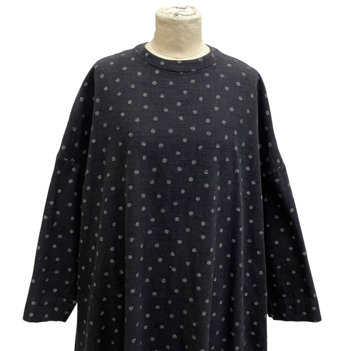 ドット柄ワンピース053-L669-319