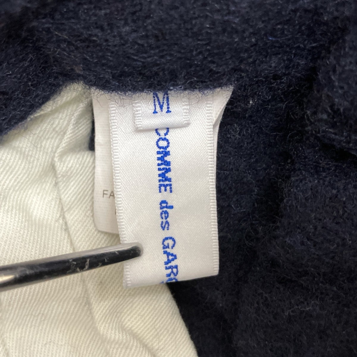 COMME des GARCONS SHIRT wool nylon medium tweed garment treated Pants FP-P509 古着・中古-9枚目のアイテム画像