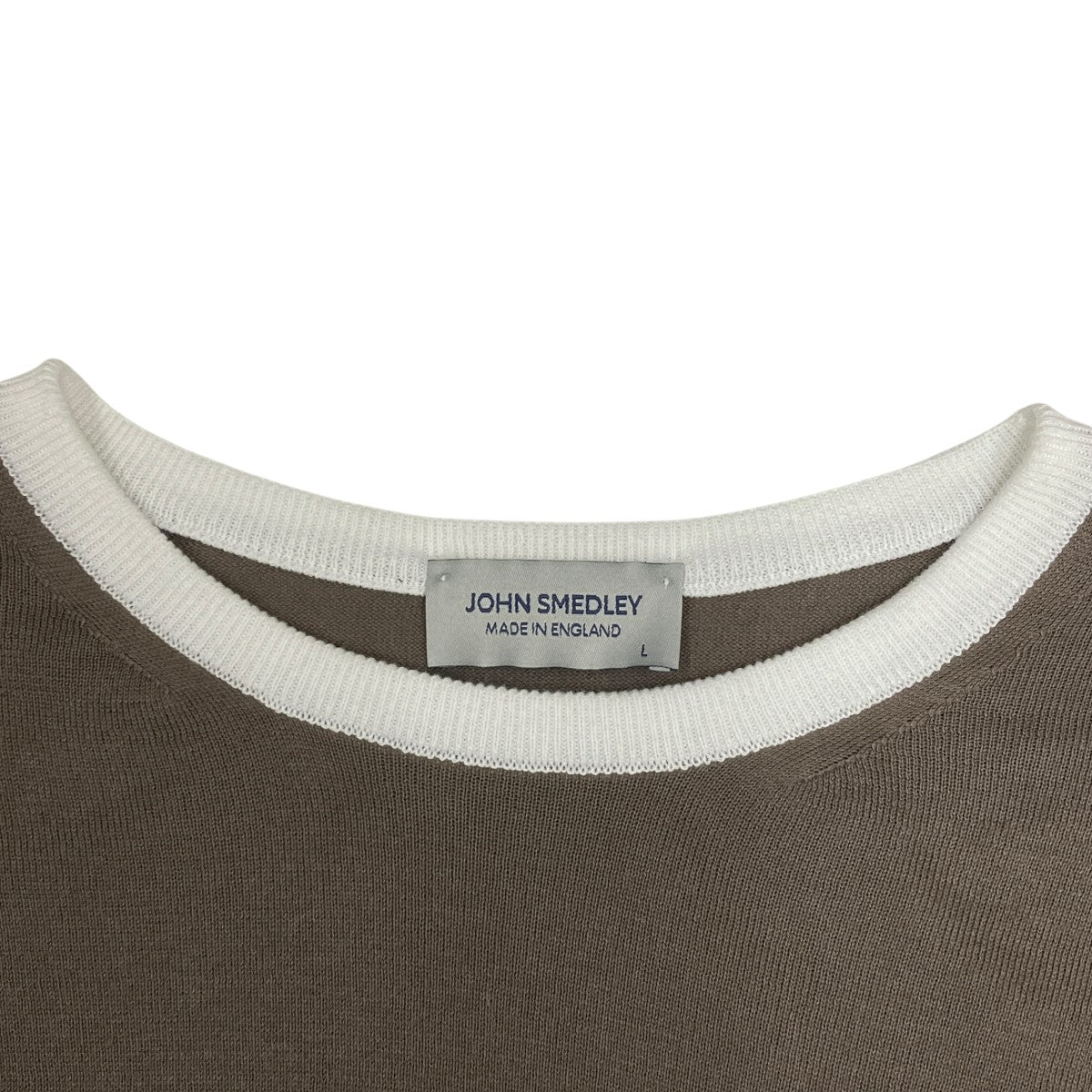JOHN SMEDLEY 薄手ニット 古着・中古-5枚目のアイテム画像