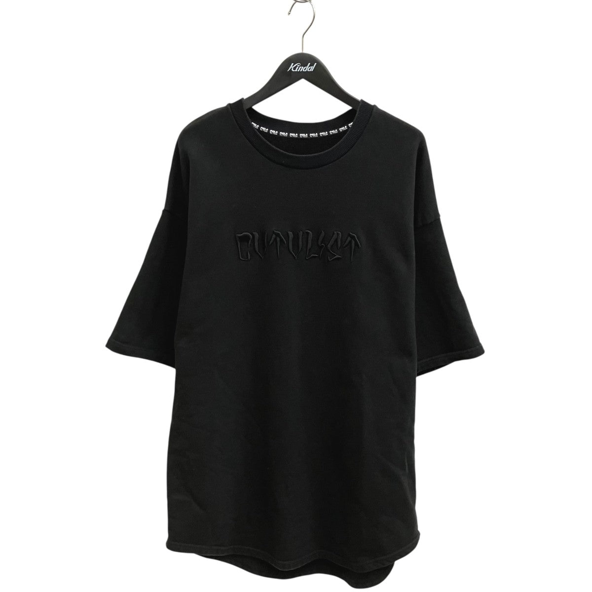 CVTVLIST フロントロゴ刺繍半袖スウェット2401050301 古着・中古-1枚目のアイテム画像