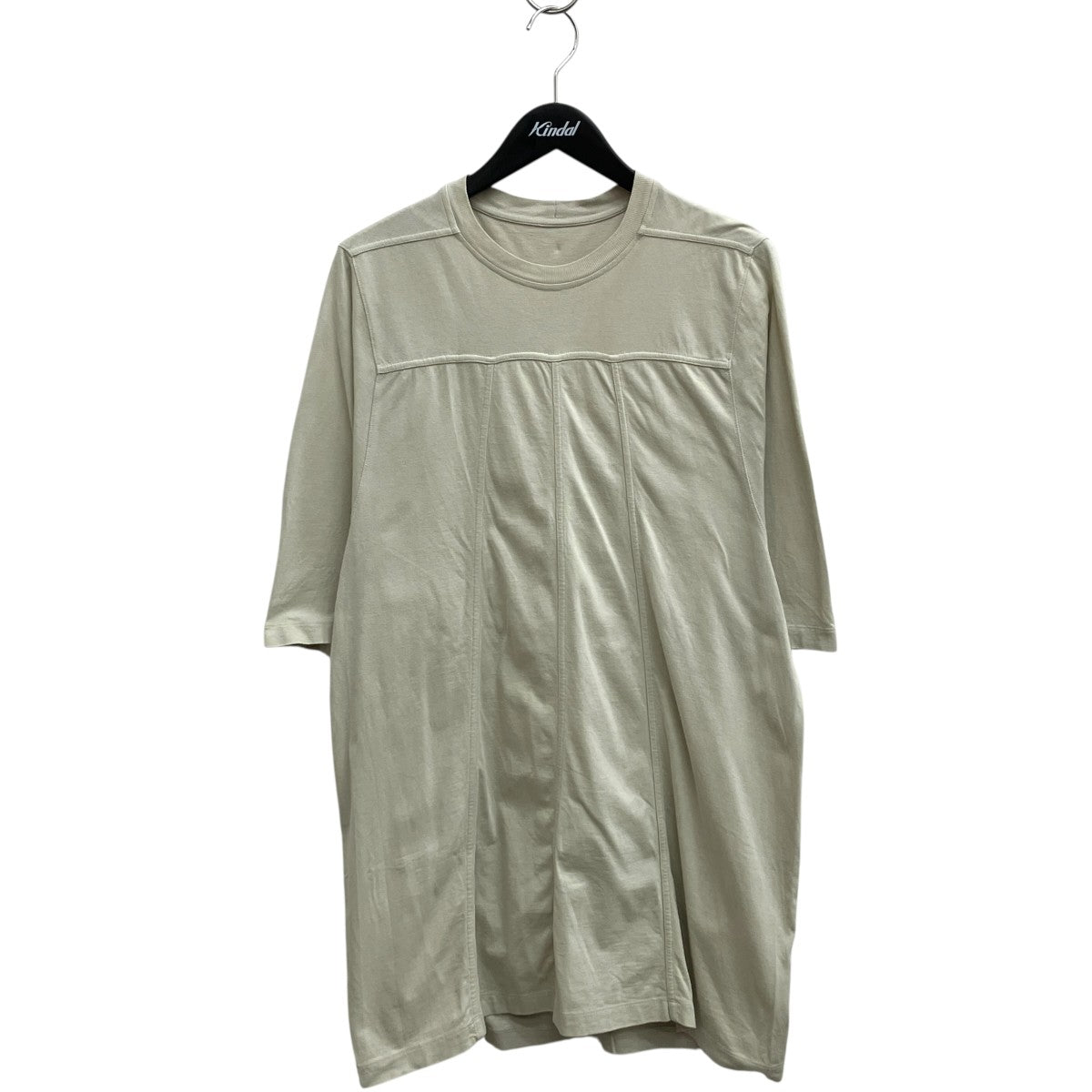 RICK OWENS GRID CREWNECKTシャツRU02B2244-JA 古着・中古-1枚目のアイテム画像