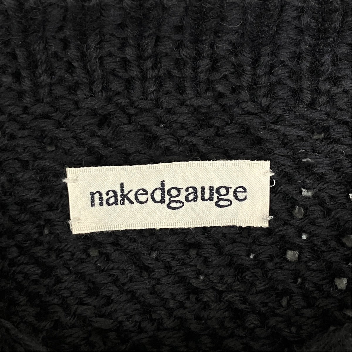 nakedgauge ニットジャケットNG24W-07SW01C 古着・中古-5枚目のアイテム画像