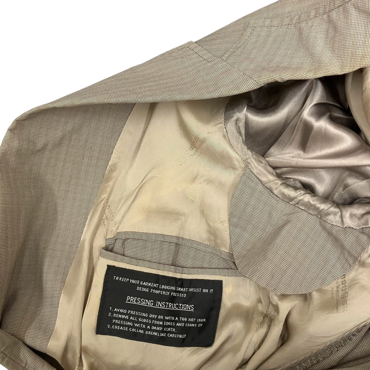 Maison Margiela(メゾンマルジェラ) ここのえ期コート ベージュ サイズ