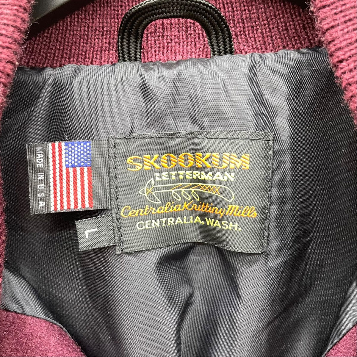 SKOOKUM スタジャン 古着・中古-5枚目のアイテム画像
