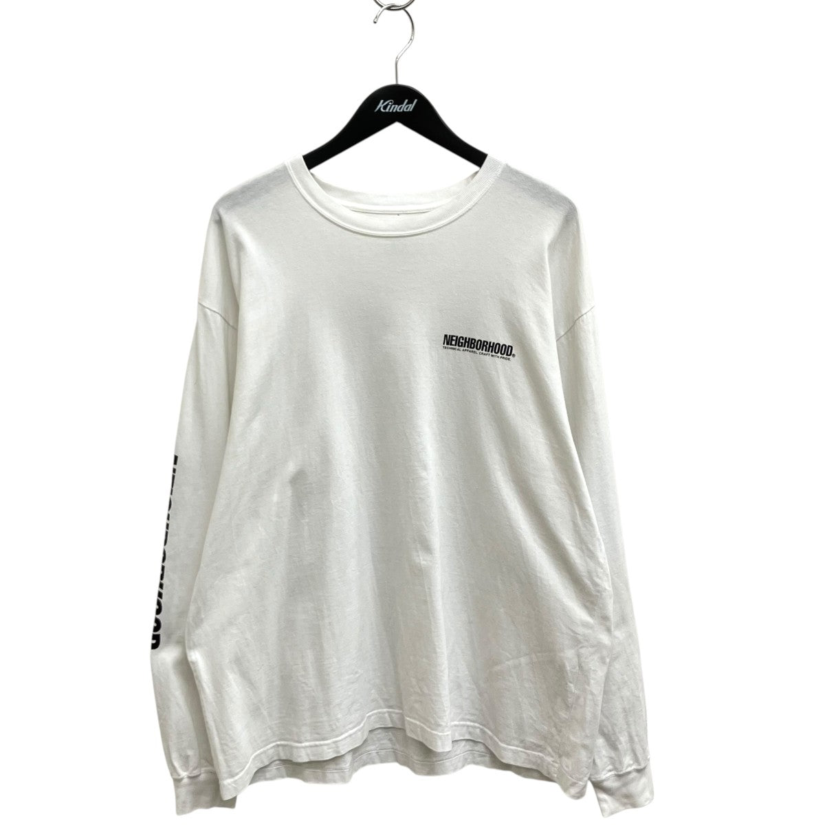 NEIGHBORHOOD(ネイバーフッド) 長袖Tシャツ ホワイト サイズ L｜【公式