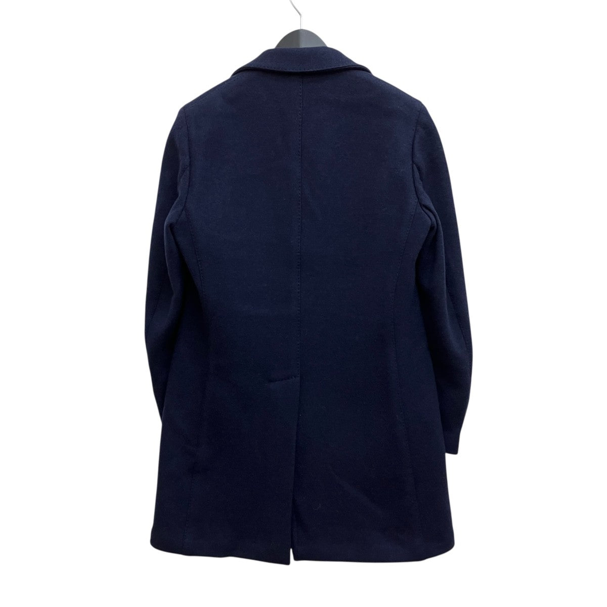 LARDINI コットンウールツイル フランネル ハーフコート J823177AQ 古着・中古-2枚目のアイテム画像