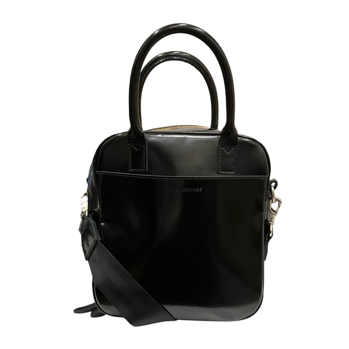 JUNYA WATANABE ステアガラスxクロコ型押し 2wayバッグ JUNYA WATANABE - JUNYA WATANABE ステアガラスxクロコ型押し 2way