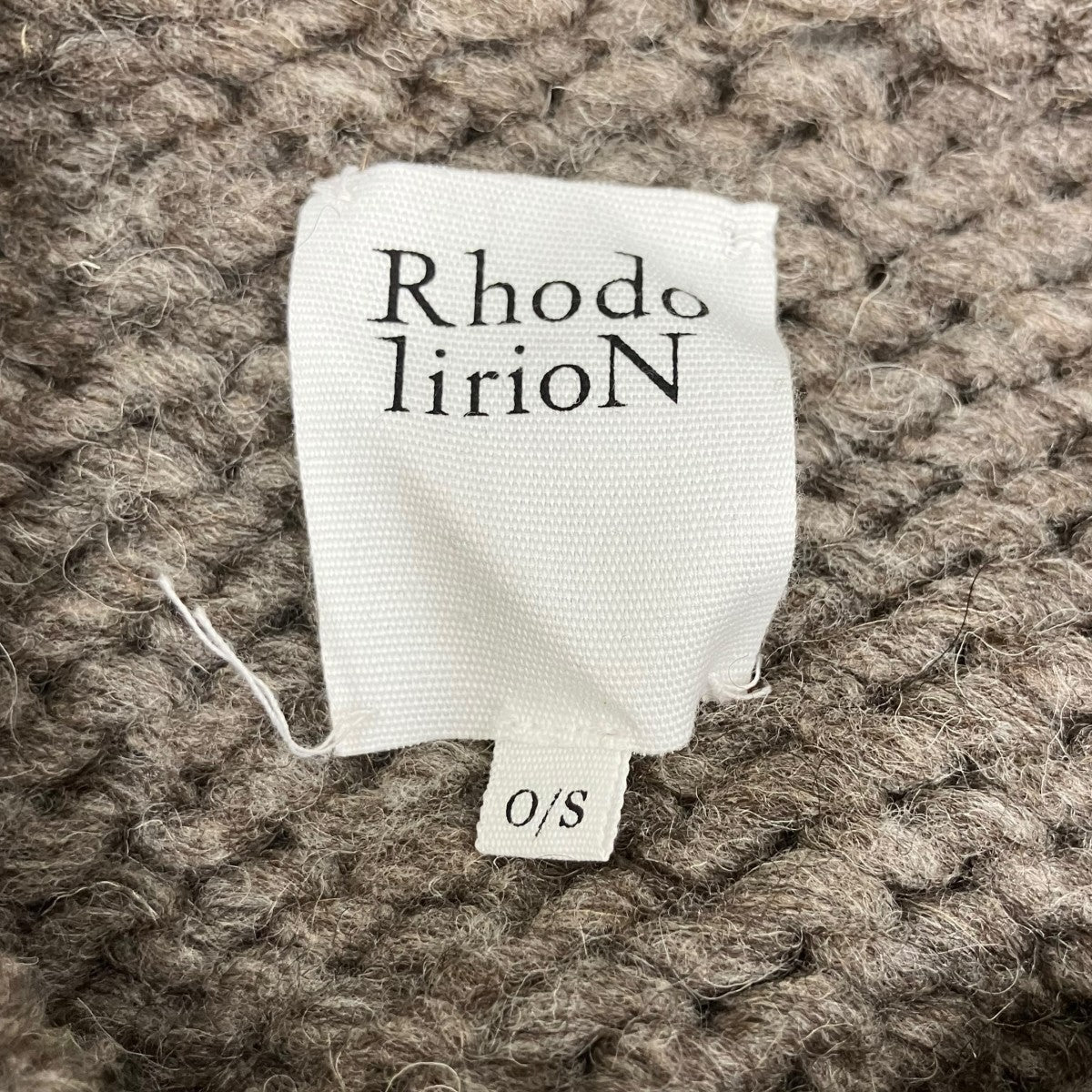 Rhodolirion カウチンベスト NQ887 古着・中古-7枚目のアイテム画像