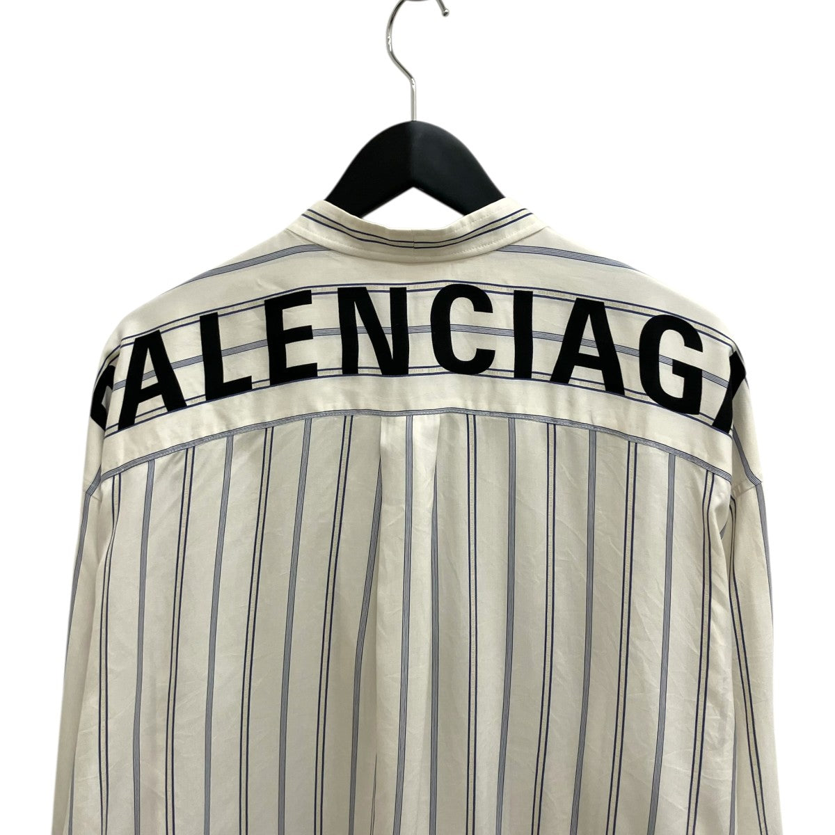 BALENCIAGA(バレンシアガ) ストライプ ニュースウィングシャツ 520497