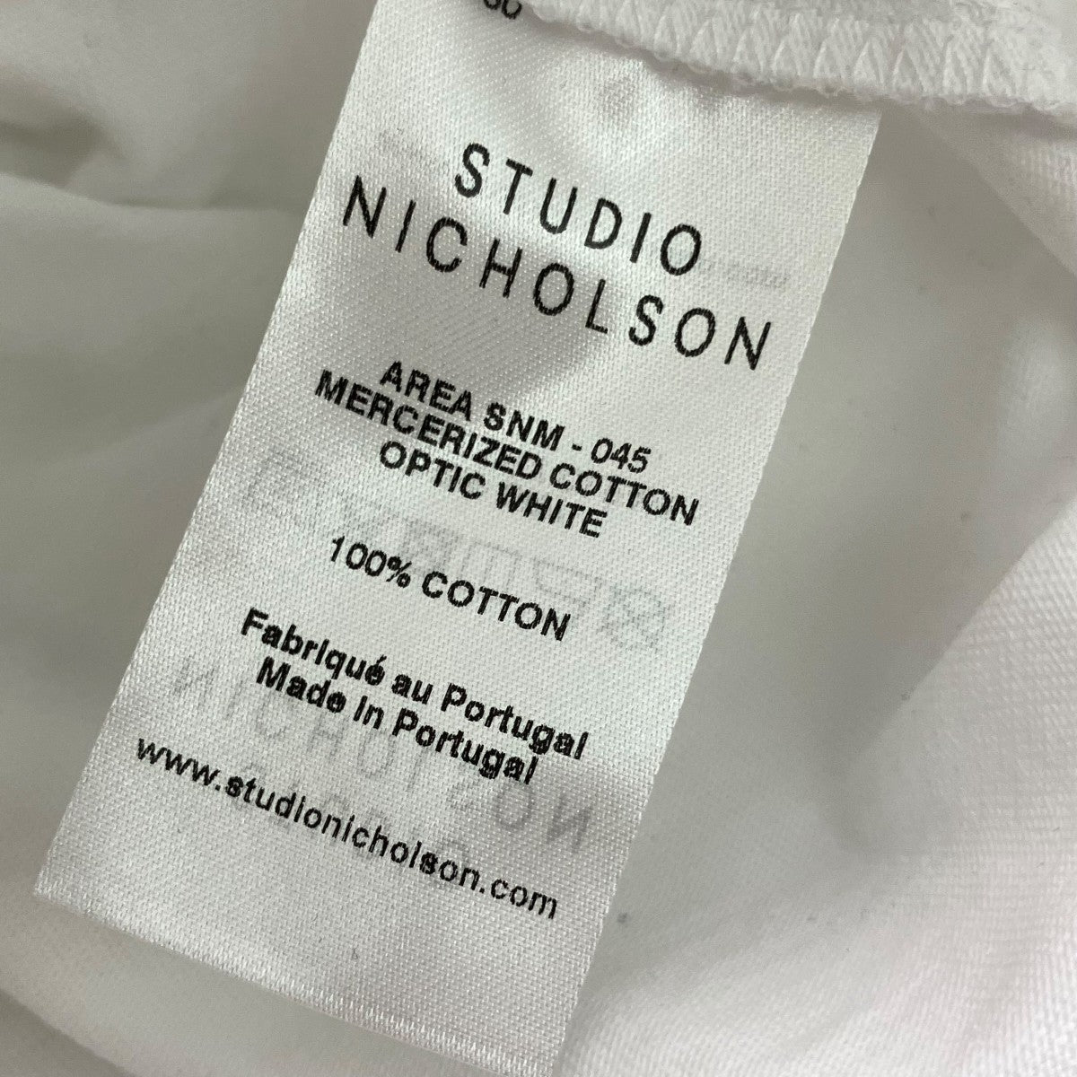 STUDIO NICHOLSON ハイネックTシャツ 古着・中古-6枚目のアイテム画像